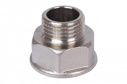 STOUT Переходник (под ключ) В/Н 3/4"х3/4" никелированный SFT-0073-003434, фото фото 2