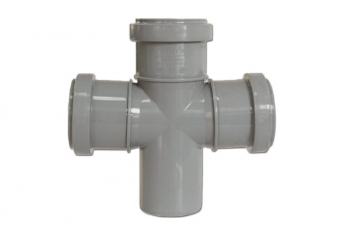 Крест канализационный 110х110х110 87гр., фото