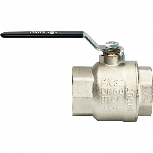 Кран шаровый полн. прох. 2" В/В ручка, STOUT, фото фото 3