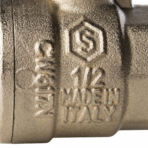 Кран шаровый полн. прох. 1/2" В/Н бабочка, STOUT, фото фото 8