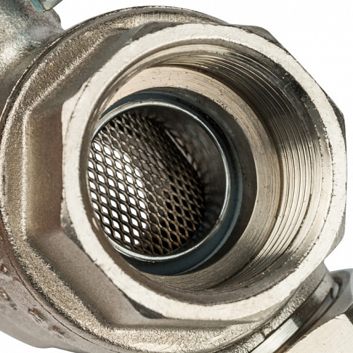 Кран шаровый с фильтром, 3/4" ручка-рычаг, фото фото 4