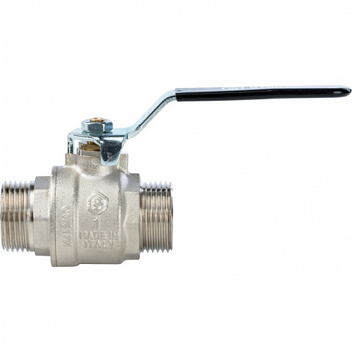 Кран шаровый полн. прох. 1" Н/Н ручка, STOUT, фото фото 2