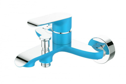 Смеситель DEVIDA GEMMA-SKY для ванны, с литым изливом и дивертором, фото