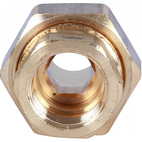 Разъемное соединение Stout американка 3/8 ВН уплотнение под гайкой o-ring кольцо SFT-0040-000038, фото фото 7