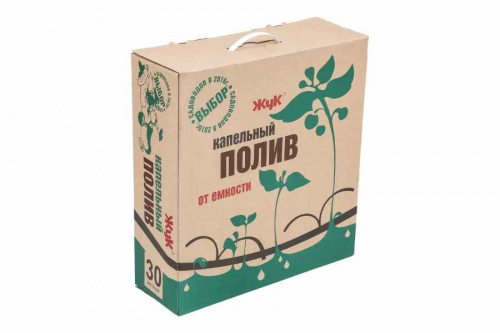 Капельный полив от емкости "Парниковый" на 30 растений "Жук", фото