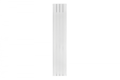 Радиатор алюминиевый Stout Sebino 1800 4 секции универсальное подключение (белый RAL 9010), фото