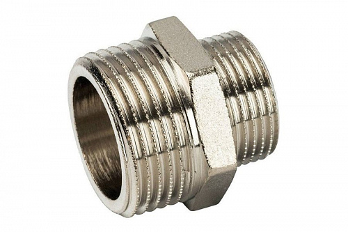 STOUT Ниппель переходной 1"х3/4" никелированный SFT-0004-000134, фото фото 2