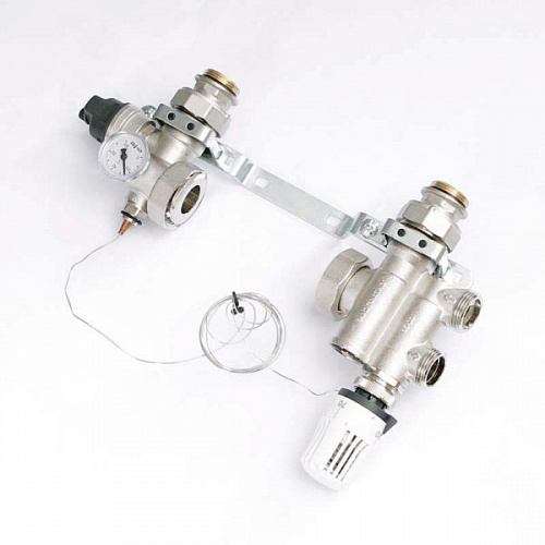 Насосно-смесительная группа Uni-Fitt Solomix 1" без насоса, фото фото 2