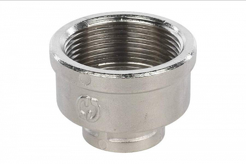 STOUT Муфта переходная В/В 1 1/2"х3/4" никелированная SFT-0006-011234, фото фото 3