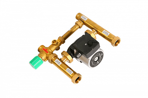 Насосно-смесительная группа UNI-FITT MULTIMIX 1" с насосом GRUNDFOS UPSO 25-65 130, фото фото 2