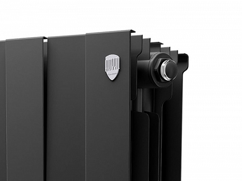Радиатор биметаллический Royal Thermo PianoForte 300 Noir Sable 8 секций фото 3
