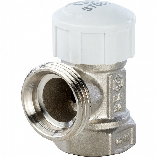 Клапан термостатический Stout угловой 3/4, фото фото 4