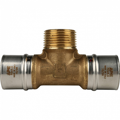 Пресс тройник  Stout НР 32х1х32 для м/п труб SFP-0008-320132, фото фото 4