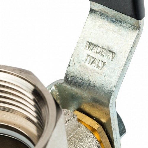 Кран шаровый полн. прох. 1 1/2" В/Н ручка, STOUT, фото фото 5