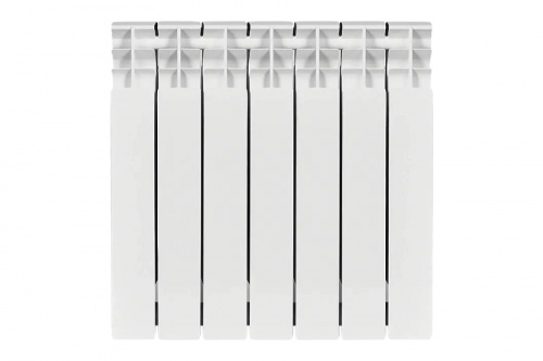 Радиатор биметаллический Stout TITAN 500 7 секций боковое подключение, фото