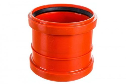 Муфта канализационная наружная 110, фото