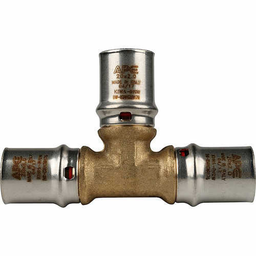 Пресс тройник равнопроходный Stout 20x20x20 для м/п труб SFP-0006-202020, фото фото 5