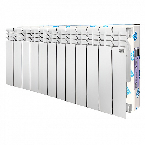 Радиатор алюминиевый STI Classic 350/80 12 секций, фото фото 2