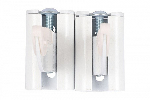 Комплект настенных регулируемых кронштейнов для радиаторов (2 шт.) RAL 9016, фото фото 2