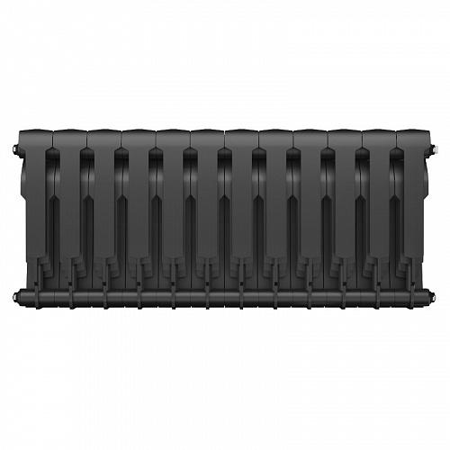 Радиатор биметаллический Royal Thermo Biliner 350 Noir Sable 12 секций, фото фото 3