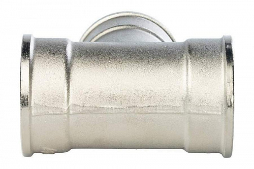 STOUT Тройник В/В/В 1 1/4" никелированный SFT-0020-000114, фото фото 3