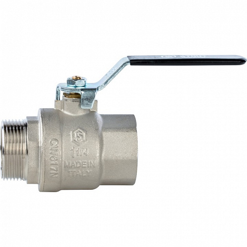 Кран шаровый полн. прох. 1 1/4" В/Н ручка, STOUT, фото фото 2