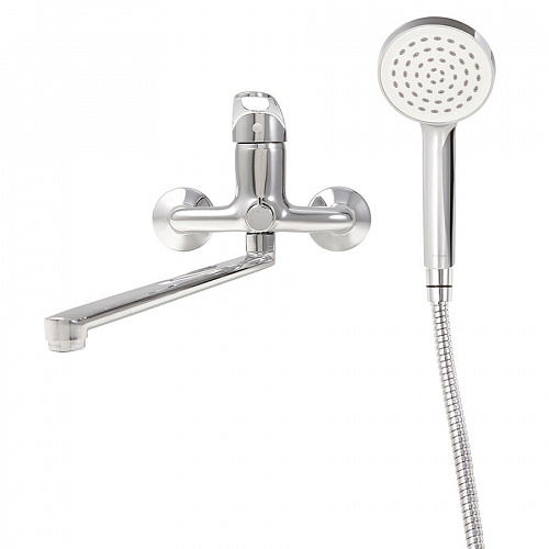 Смеситель DEVIDA ENZO для ванны, с поворотным изливом и встроенным дивертором, фото фото 2