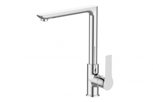 Смеситель DEVIDA серия ZUTTO для кухни, с боковой ручкой, на гайке, фото