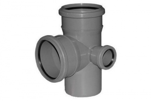 Крест канализационный 2-плоскостный 110х110х50 87гр. правый , фото