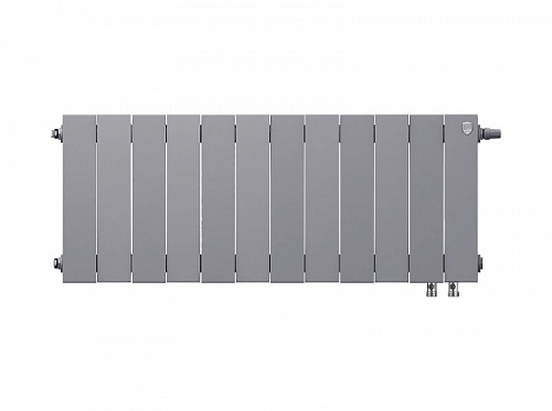 Радиатор биметаллический Royal Thermo PianoForte 300 VDR Silver Satin 12 секций, фото фото 4