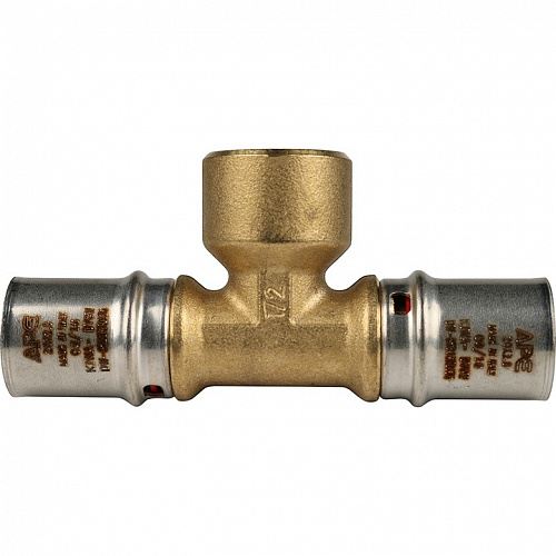 Пресс тройник  Stout ВР 20х1/2х20 для м/п труб SFP-0007-001220, фото фото 5