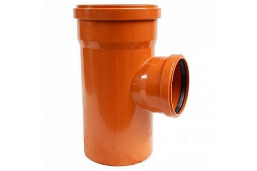 Тройник канализационный наружный 200x160 90гр. , фото