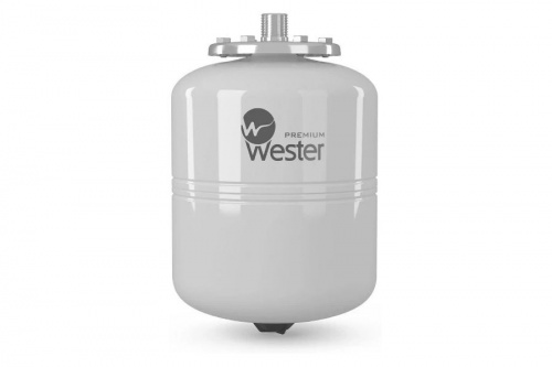 Расширительный бак для ГВС и гелиосистем Wester WDV12P нерж. фланец, фото