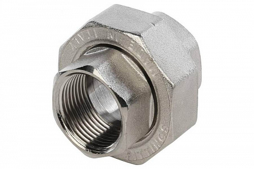 STOUT Американка прямая В/В 3/4" никелированная SFT-0034-000034, фото фото 2