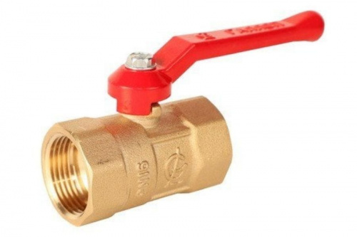 Кран шаровый 11б27п1 ПРАКТИК DN-20 В/В рычаг PN16 120 ГАЛЛОП, фото