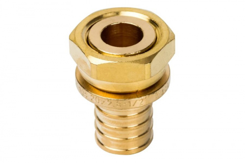 STOUT Муфта с накидной гайкой 20x1/2" аксиальная SFA-0019-002012, фото