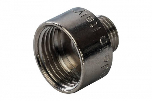 STOUT Переходник В/Н 1/2"х1/4" никелированный SFT-0008-001214, фото фото 3