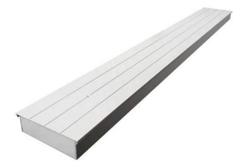 Внутрипольный конвектор Турбо-Тех 200Вт 500х190х55 емкость 0,95л, фото