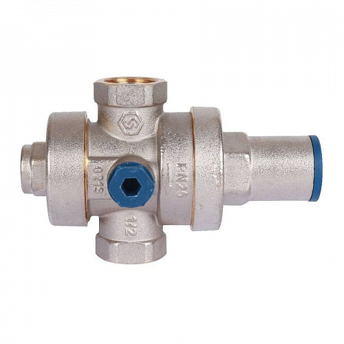 Редуктор давления Stout 1/2 PN25 с выходом под манометр SVS-1008-000015, фото фото 6