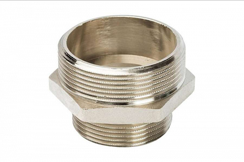 STOUT Ниппель переходной 2"х1 1/2" никелированный SFT-0004-002112, фото фото 3