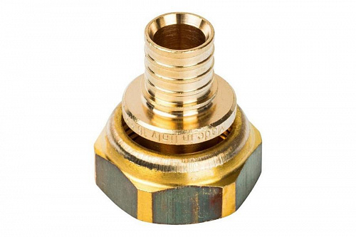 STOUT Муфта с накидной гайкой 16x3/4" аксиальная SFA-0019-001634, фото фото 2