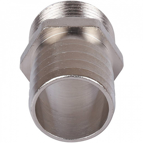 Штуцер Stout никелированный 1х30 НР SFT-0067-000130 фото 5 Штуцер Stout никелированный 1х30 НР SFT-0067-000130, фото фото 5
