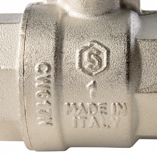 Кран шаровый полн. прох. 1" В/В ручка, STOUT, фото фото 8