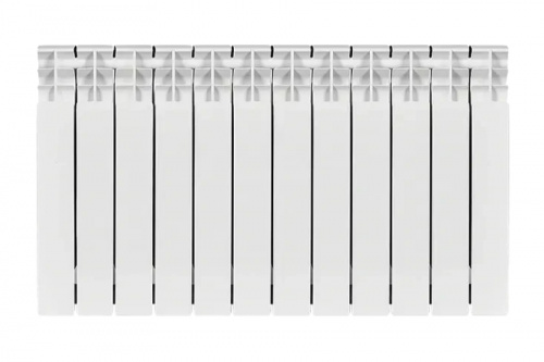 Радиатор биметаллический Stout TITAN 500 12 секций боковое подключение, фото