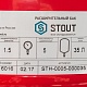 Расширительный бак для отопления Stout 35 л с диафрагмой