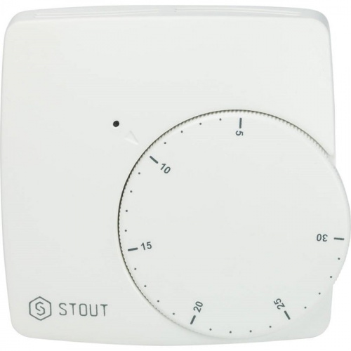 Проводной электронный термостат WFHT-BASIC со светодиодом STE-0002-000003, фото