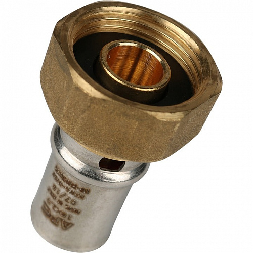 Пресс муфта с накидной гайкой Stout 3/4x16 для м/п труб SFP-0016-003416, фото фото 5