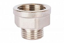 stout переходник (под ключ) в/н 3/4"х1/2" никелированный sft-0073-003412