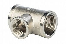 stout тройник в/в/в переходной 3/4"х1/2"х3/4" никелированный sft-0022-341234