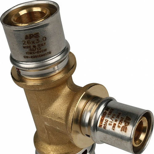 Пресс тройник редукционный Stout 32х20х26 для м/п труб SFP-0005-322026, фото фото 6